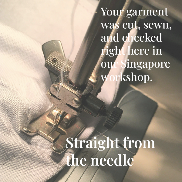 Straight from the needle tile