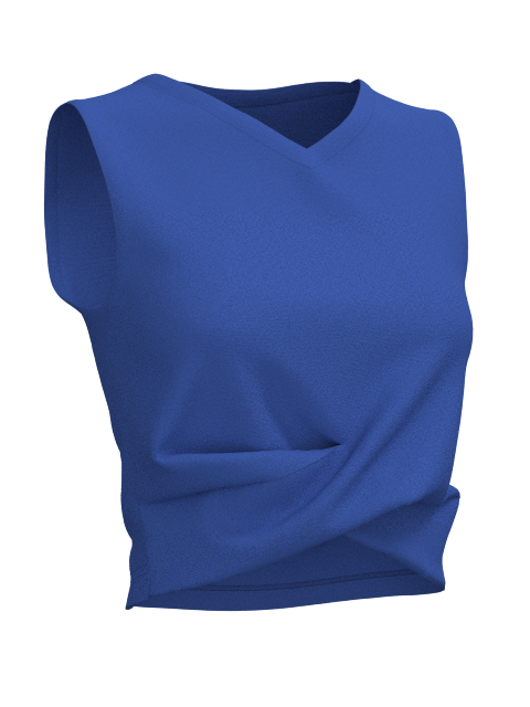 Coreline Twist top blue Coreline Sleeveless twist top blue icon